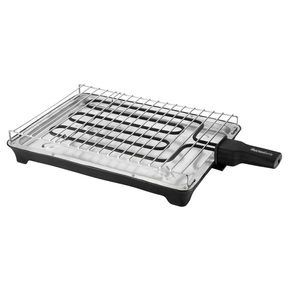 Melchioni Tischgrill SPIEDINA NEW, 2000 W, Doppelgrill für beidseitiges gleichmäßiges Grillen