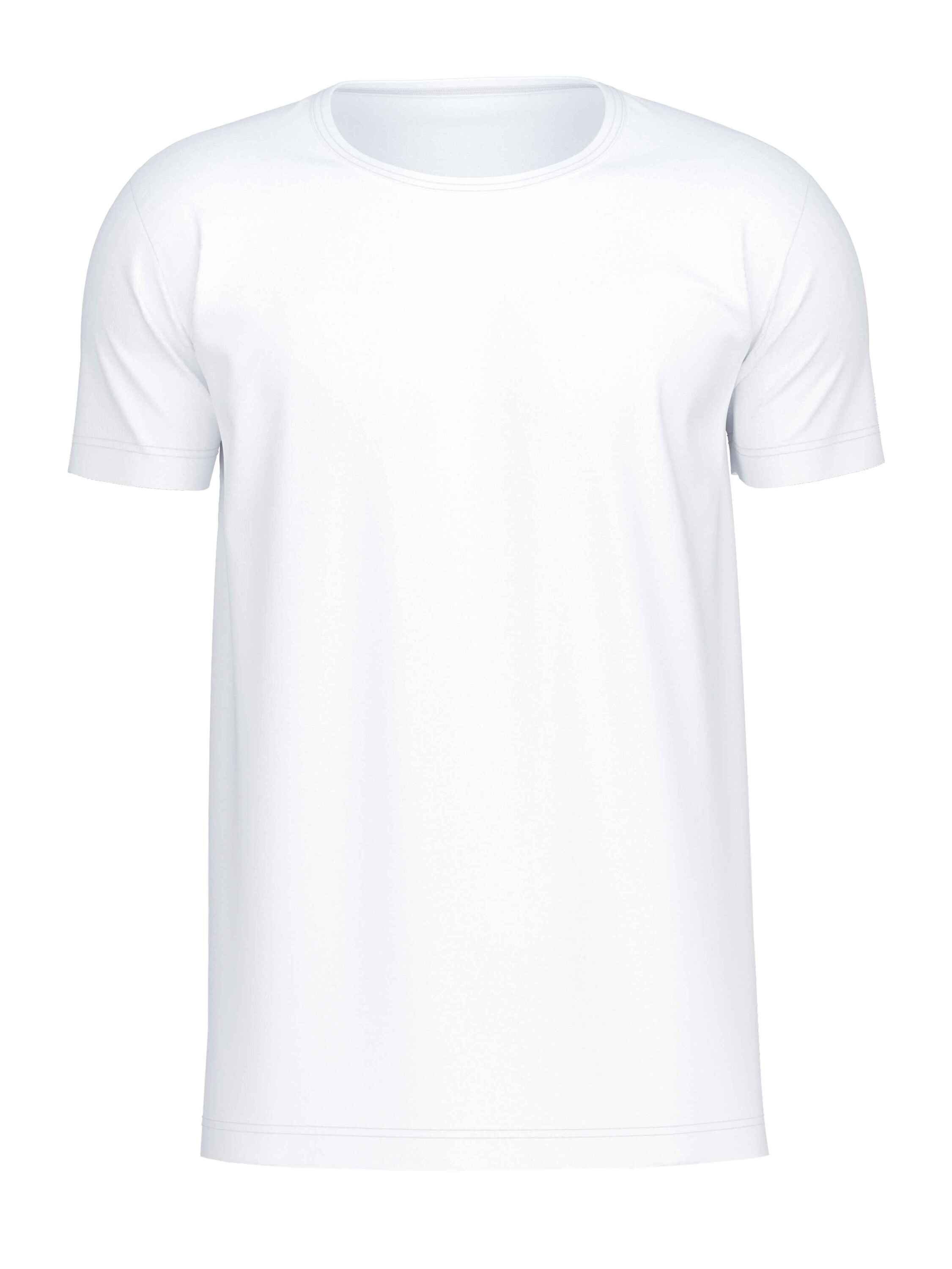 T-Shirt, Rundhals (1-St) weiss CALIDA Unterziehshirt