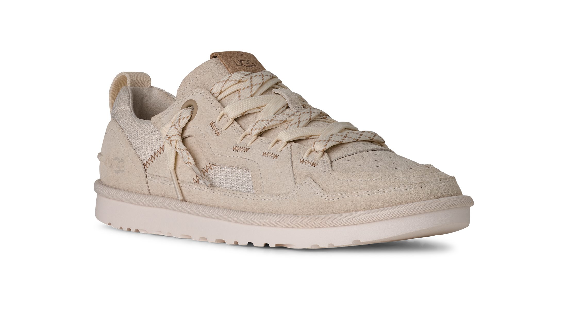 UGG M MINIMEL Sneaker Low Profile Schnürschuh, Halbschuh mit modischen Kontrastnähten