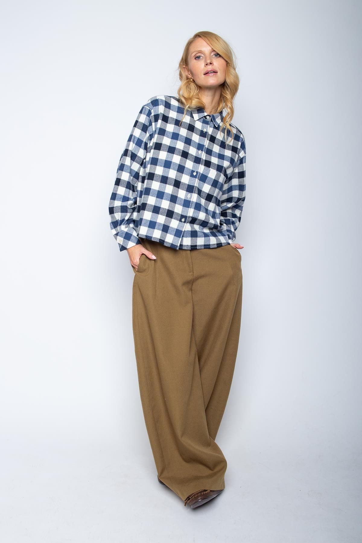 Emily Van Den Bergh Flanellbluse günstig online kaufen