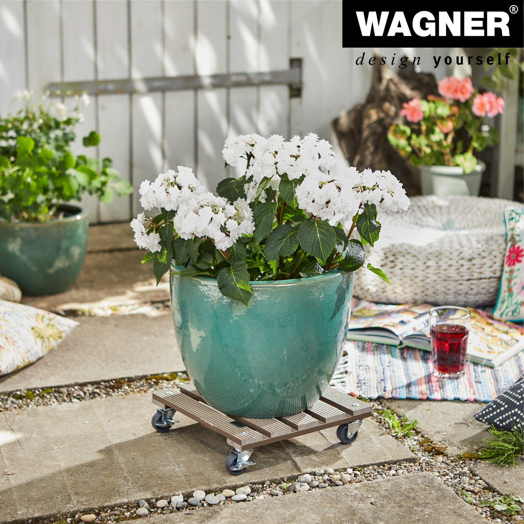 WAGNER design yourself Pflanzenroller WPC in günstig online kaufen