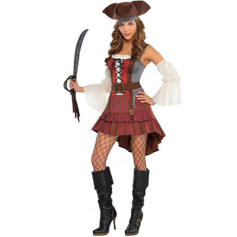 Amscan Piraten-Kostüm Seeräuberin Cecilia für Damen