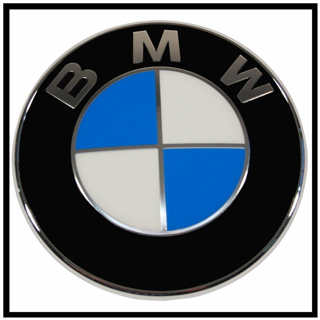 BMW Schlüsselanhänger BMW Emblem Heckklappe Kofferdeckel Plakette 61mm 3er Cabrio (1-tlg)