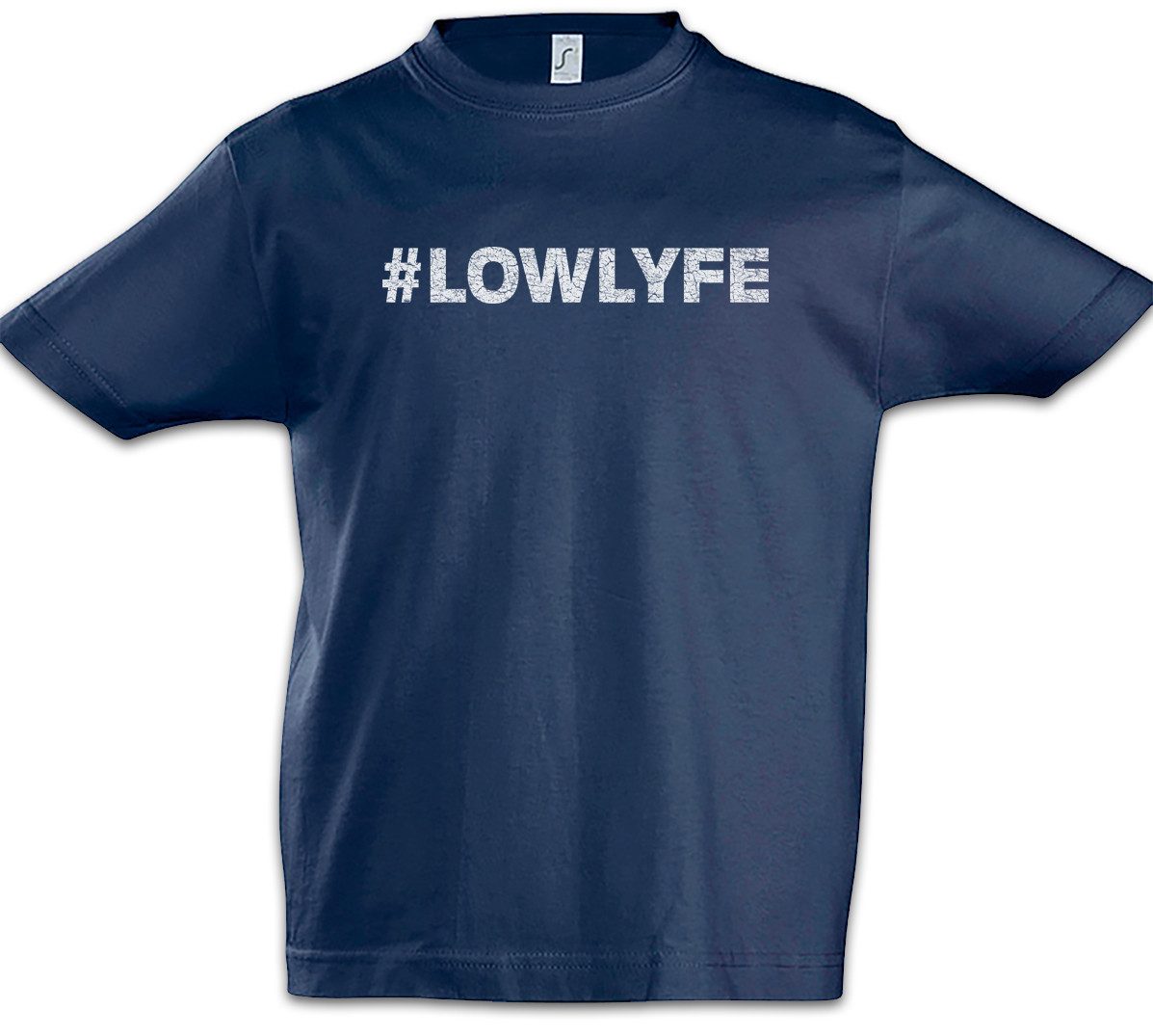 Print-Shirt LowLyfe Kinder T-Shirt Race Racing Car Auto Driver Racer Biker Petrol
