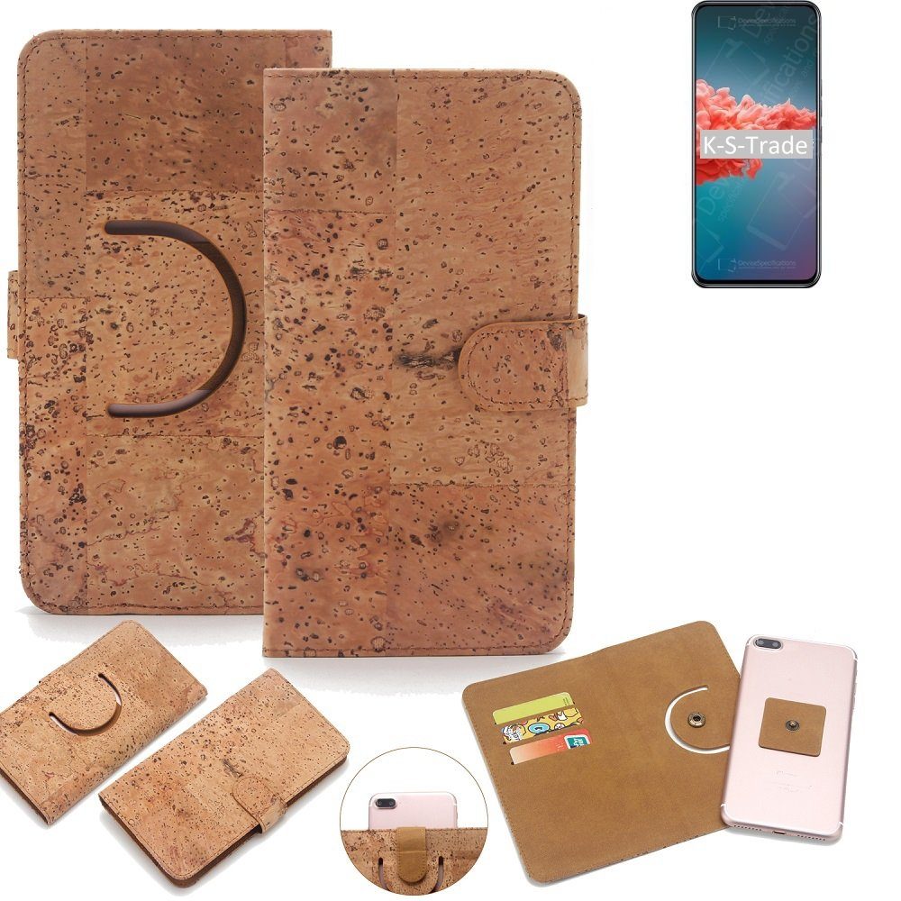 K-S-Trade Handyhülle für Xiaomi Redmi Note 9 5G, Handy Hülle Schutz Hülle Handyhülle Schutzhülle Korkhülle