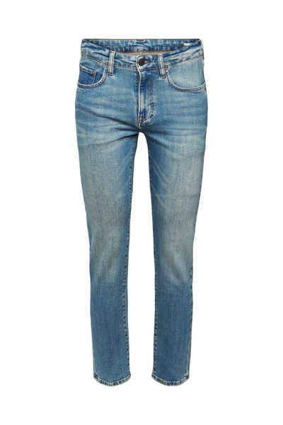 Esprit Slim-fit-Jeans »Slim Jeans im Stonewashed Look,«