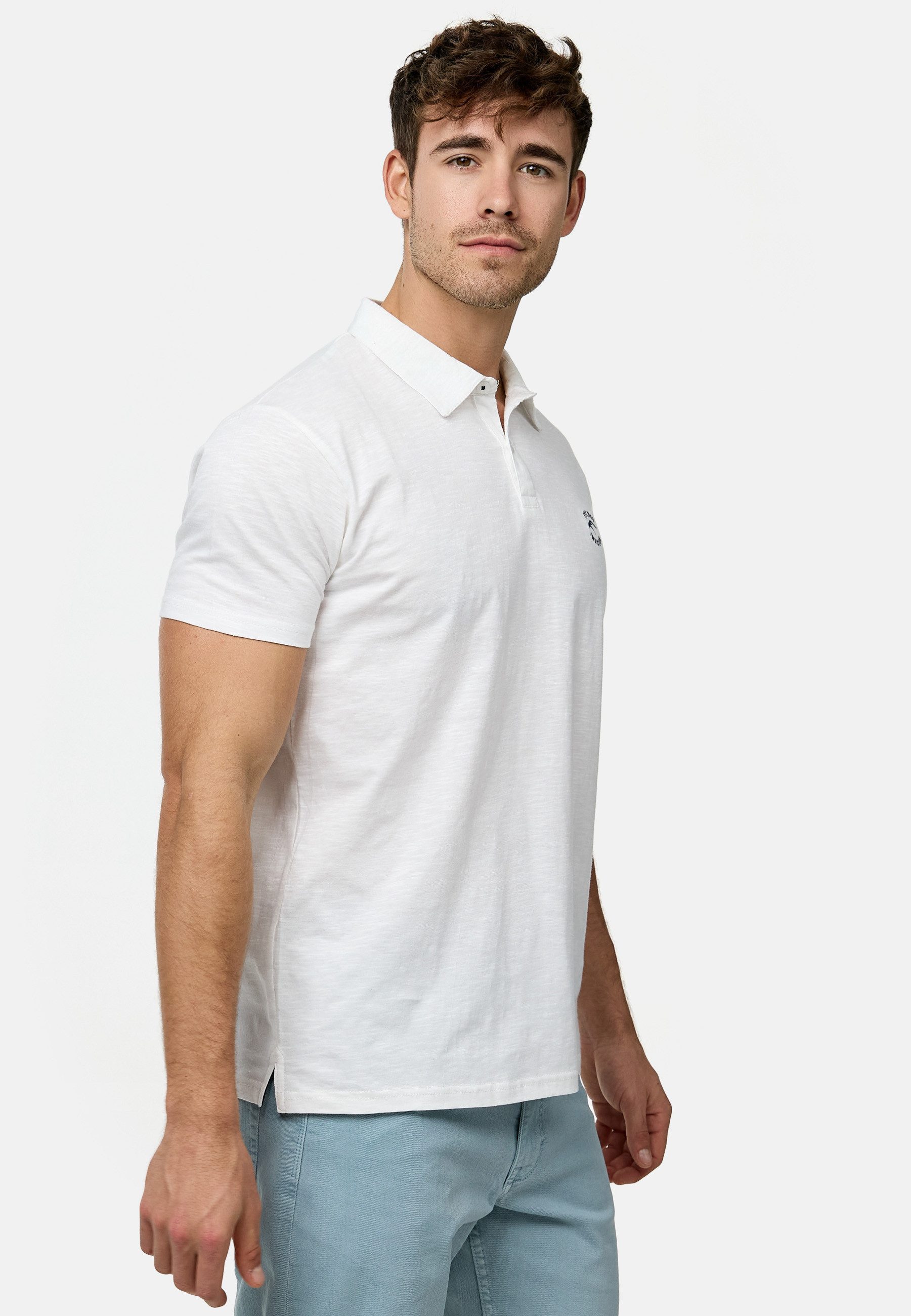 Indicode Poloshirt Herren INEddard Polo Shirt Herrenshirt Poloshirt aus 100% Baumwolle