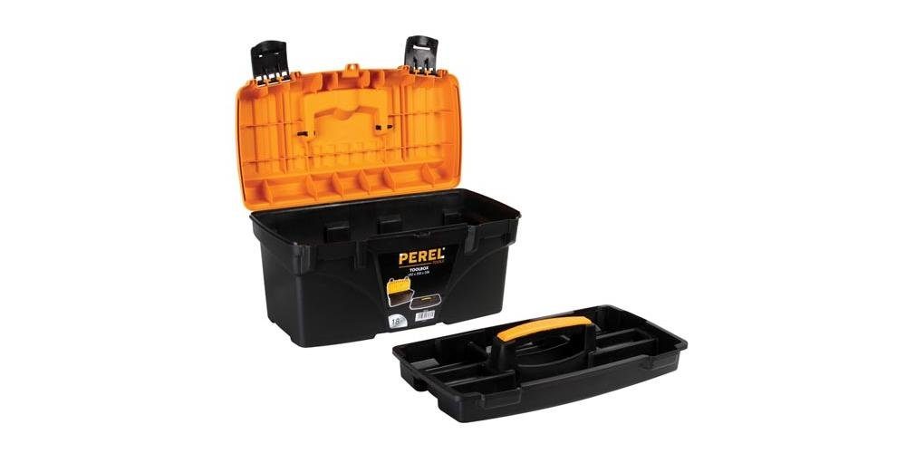 PEREL Werkzeugbox Werkzeugkasten - 432 mm x 250 - 238 x 25,7 L