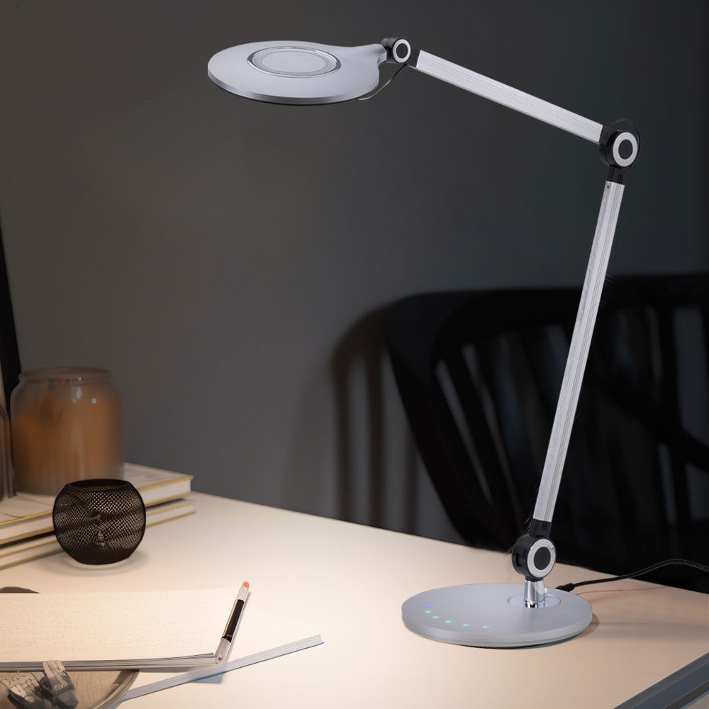JUST LIGHT Schreibtischlampe, LED-Leuchtmittel fest verbaut, günstig online kaufen