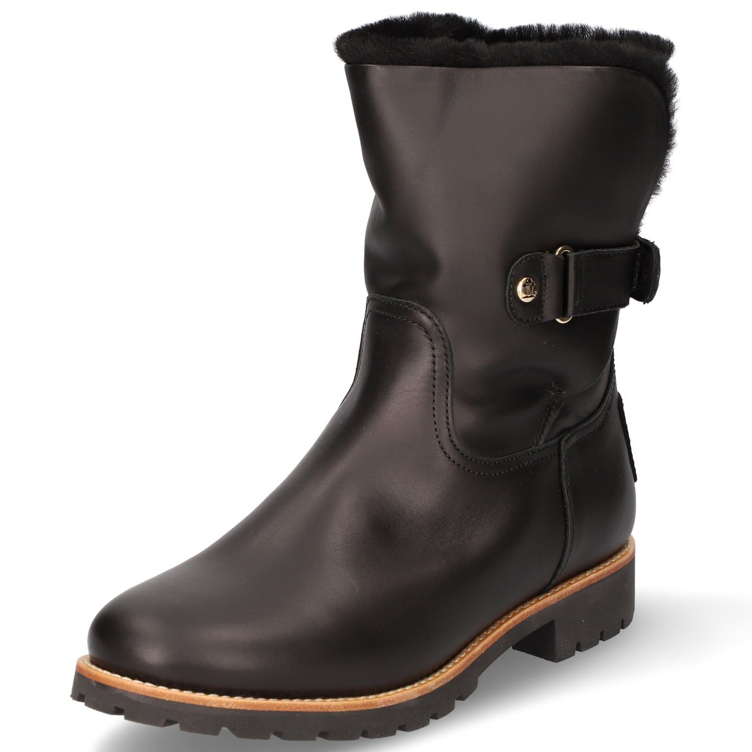 Panama Jack Panama Jack Felia Igloo Travelling B2 Damen Glattleder schwarz günstig online kaufen