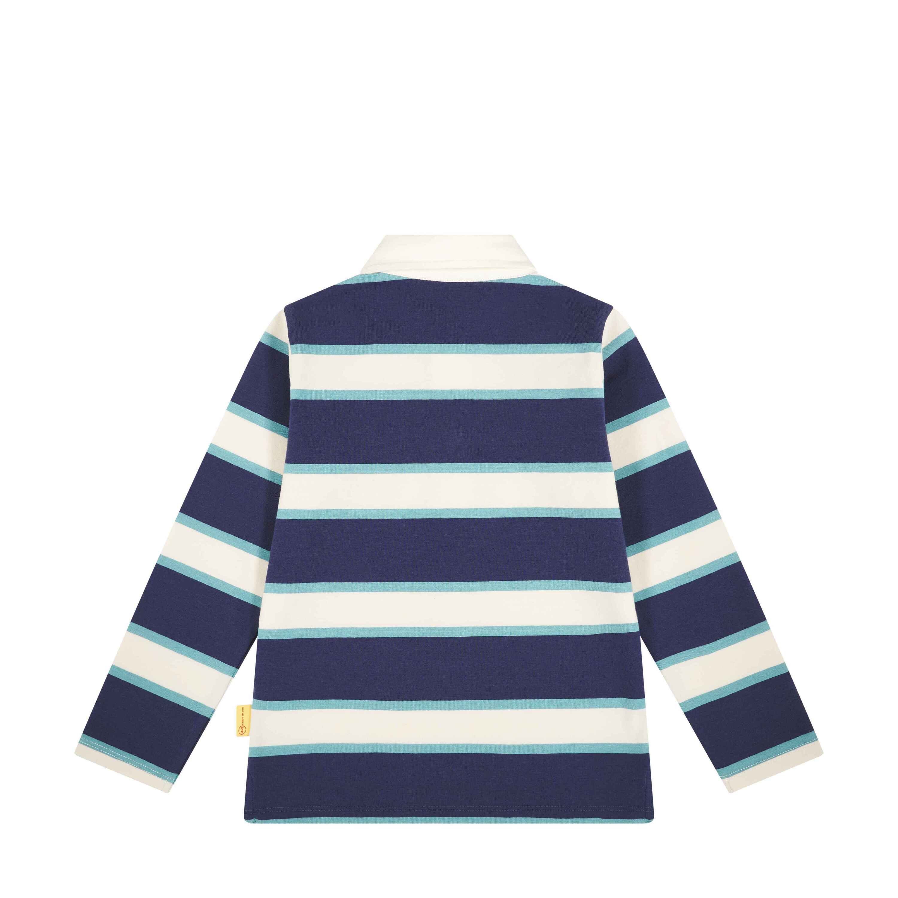 Steiff Poloshirt Poloshirt langarm Wolfs Land