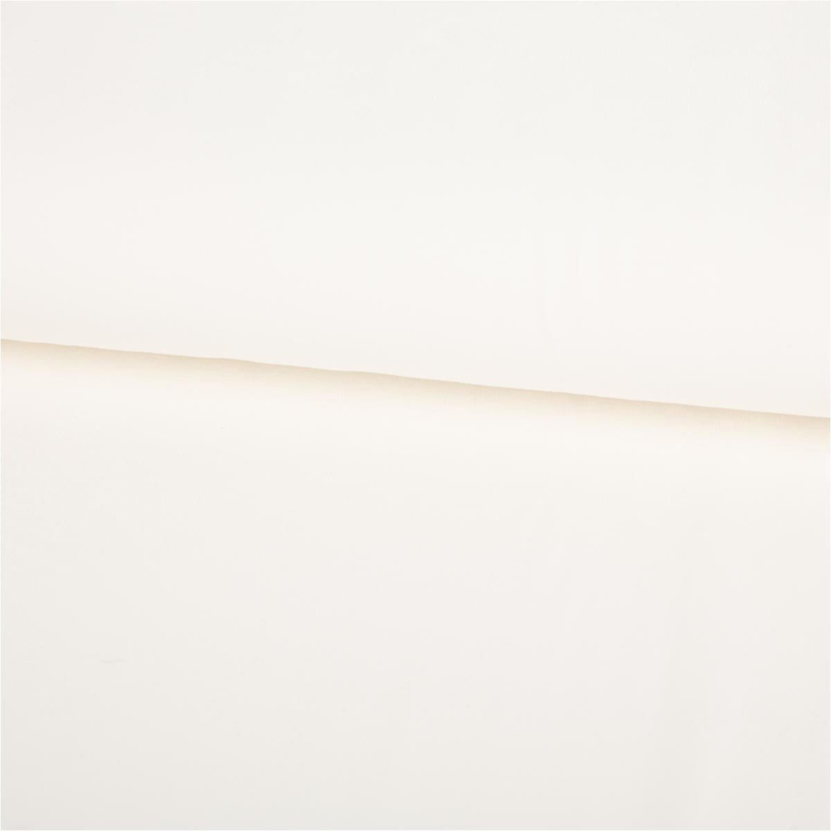 SCHÖNER LEBEN. Stoff Jersey Stoff Baumwolljersey uni wollweiß 1,50m Breite, allergikergeeignet