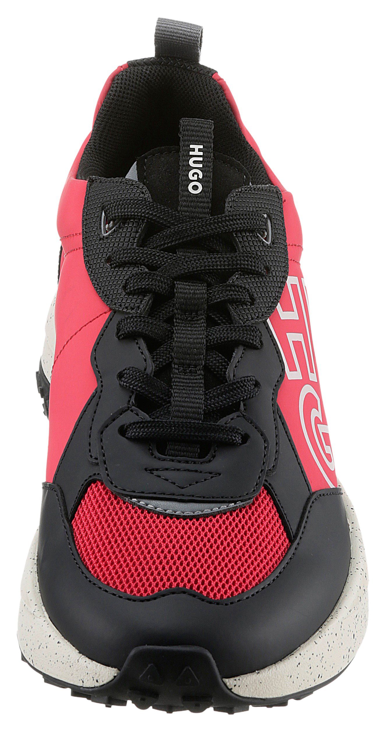 Sneaker Kane_Runn rot-schwarz auffälligem mit HUGO Logoschriftzug
