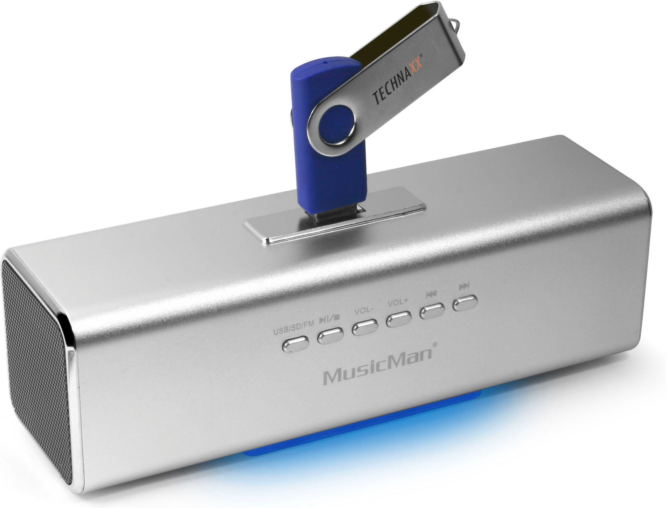 MusicMan MA Soundstation Portable-Lautsprecher