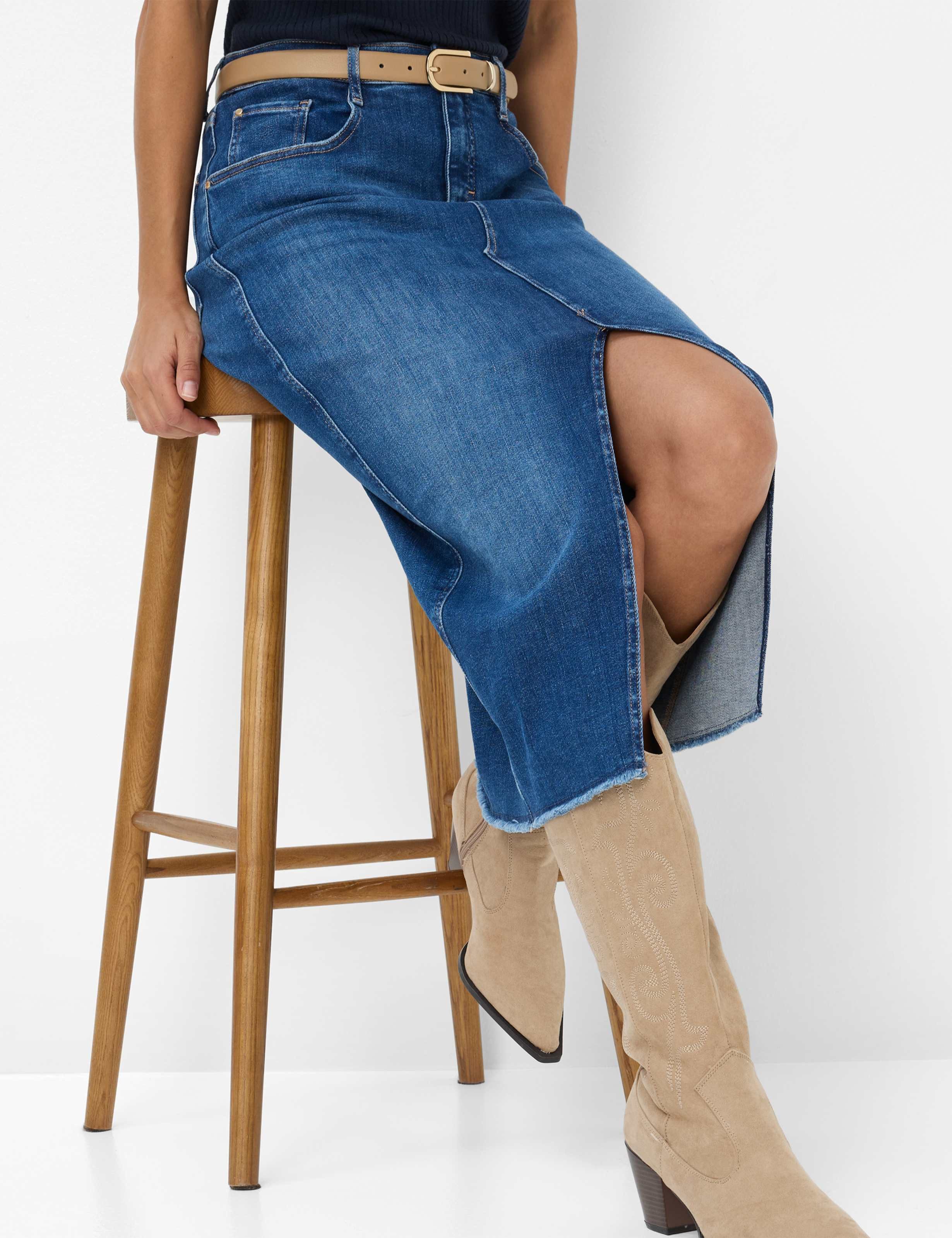 Brax Jeansrock Style KACIE günstig online kaufen