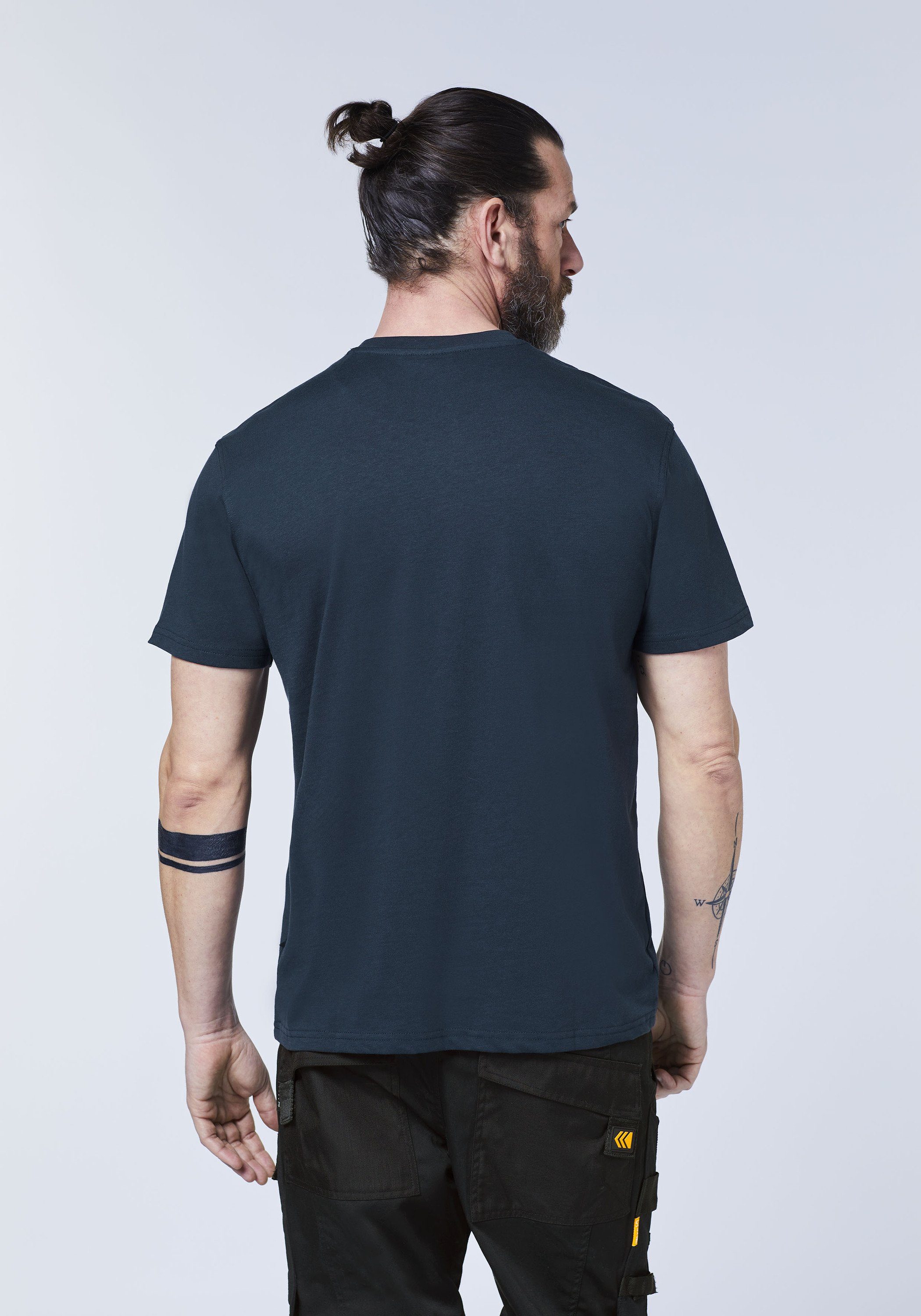 einlaufvorbehandelt T-Shirt Expand marine