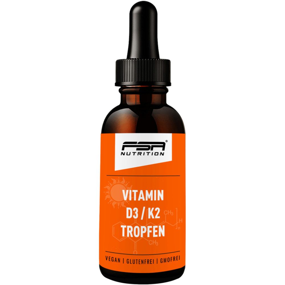 FSA NUTRITION Vitamin D3 K2-MK7 hochdosiert Tropfen, 30 ml