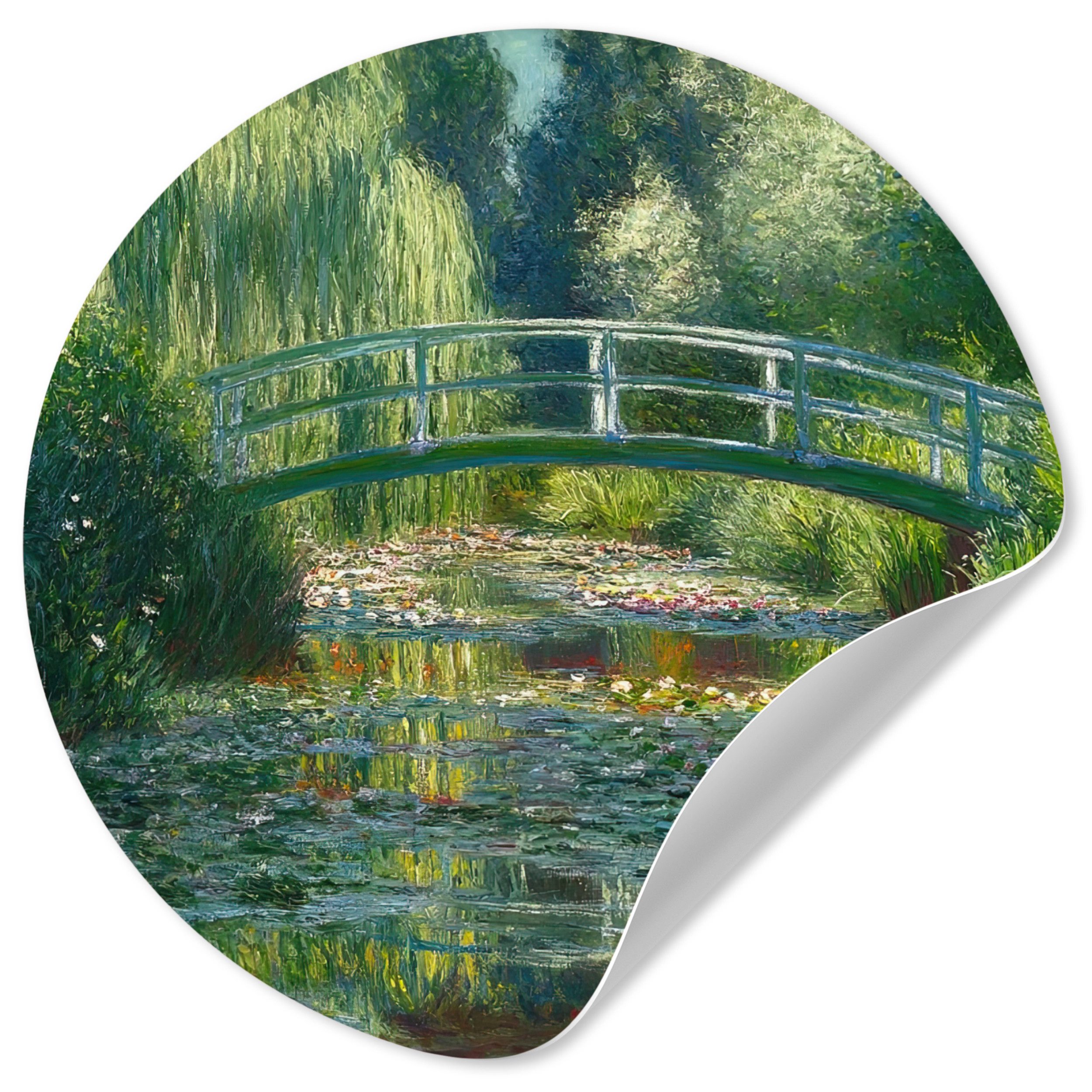 MuchoWow Wandsticker Brücke - Holz - günstig online kaufen