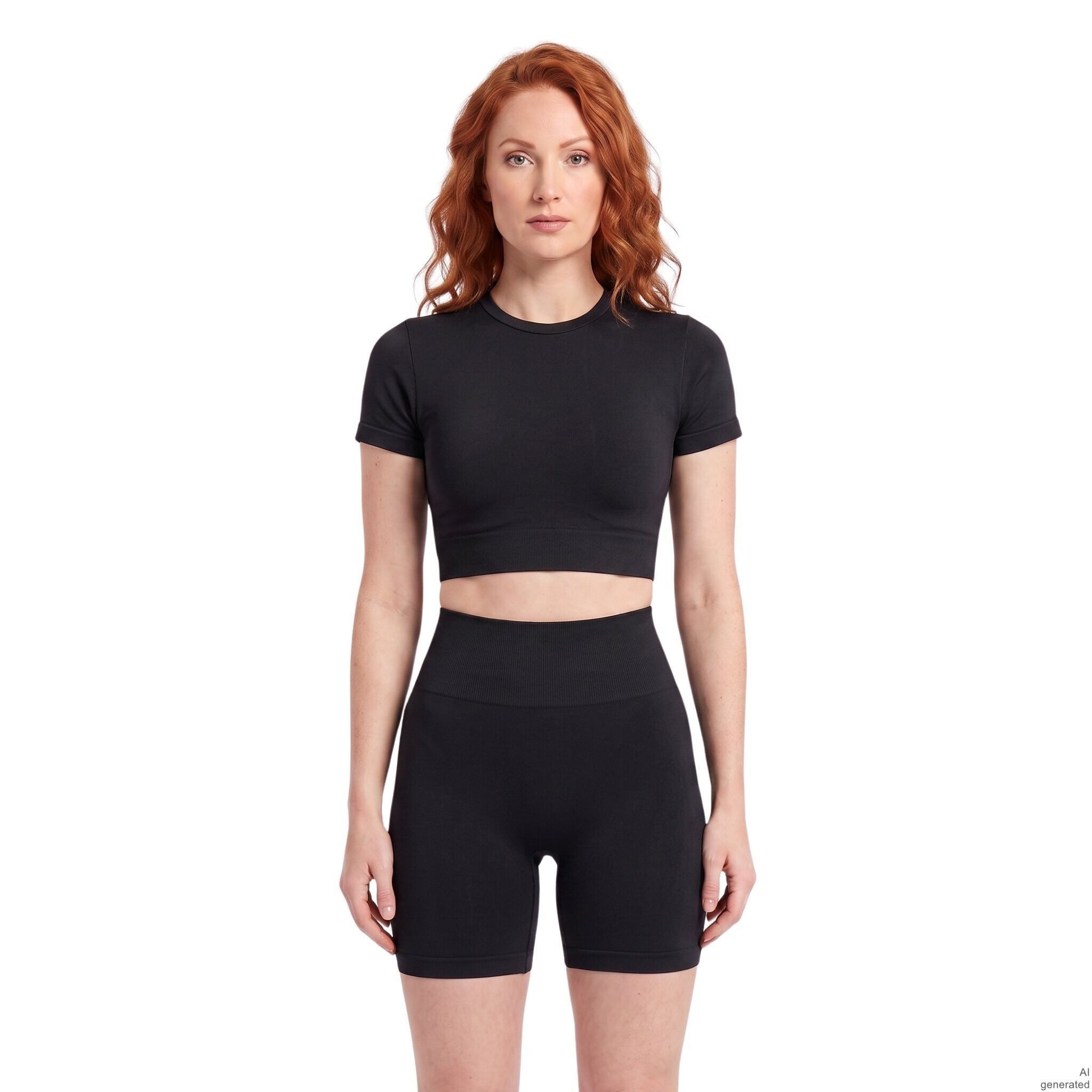 TAO Yoga & Relax Shirt TIGHTY Functional Shortcutted Shirt Optimal für Yoga, Pilates, Fitness und Freizeit