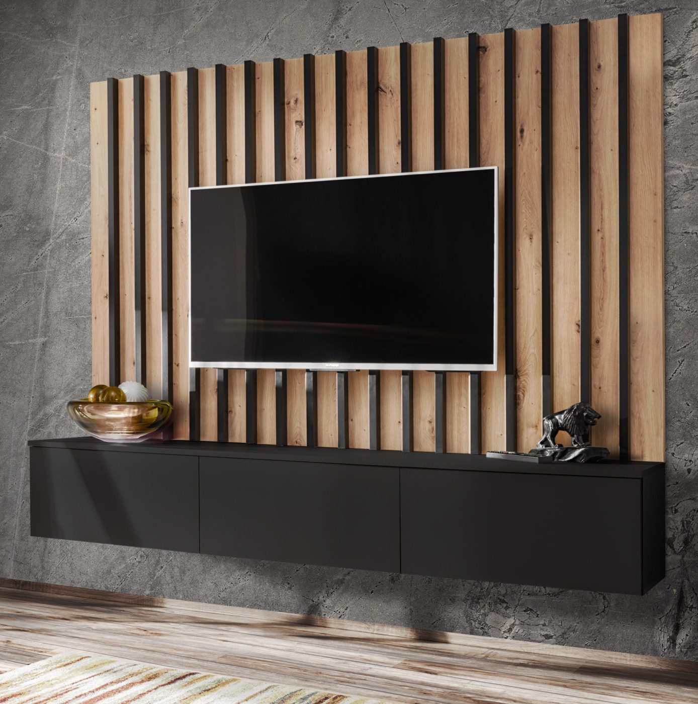 Furn.Design Lowboard Pearl (TV Mediawand in günstig online kaufen