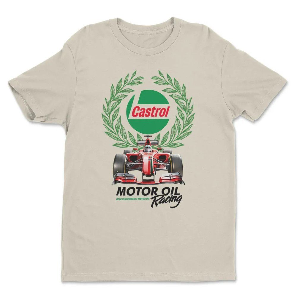 Castrol T-Shirt Motor Oil Racing T-Shirt