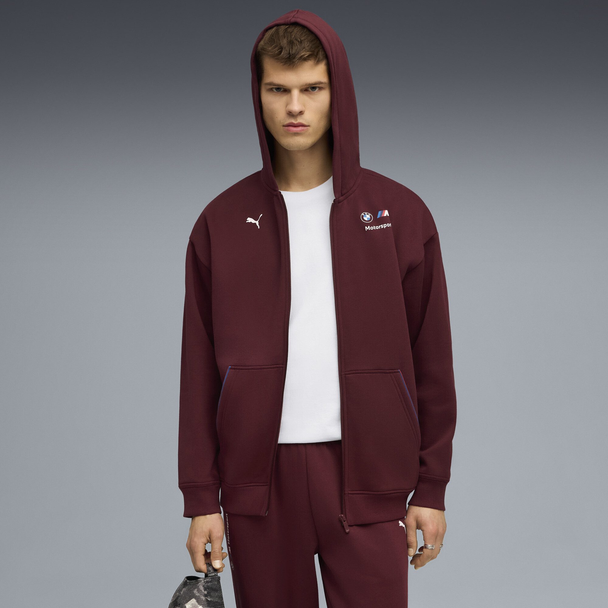 PUMA Sweatjacke BMW M Motorsport Essentials Kapuzenjacke Herren günstig online kaufen