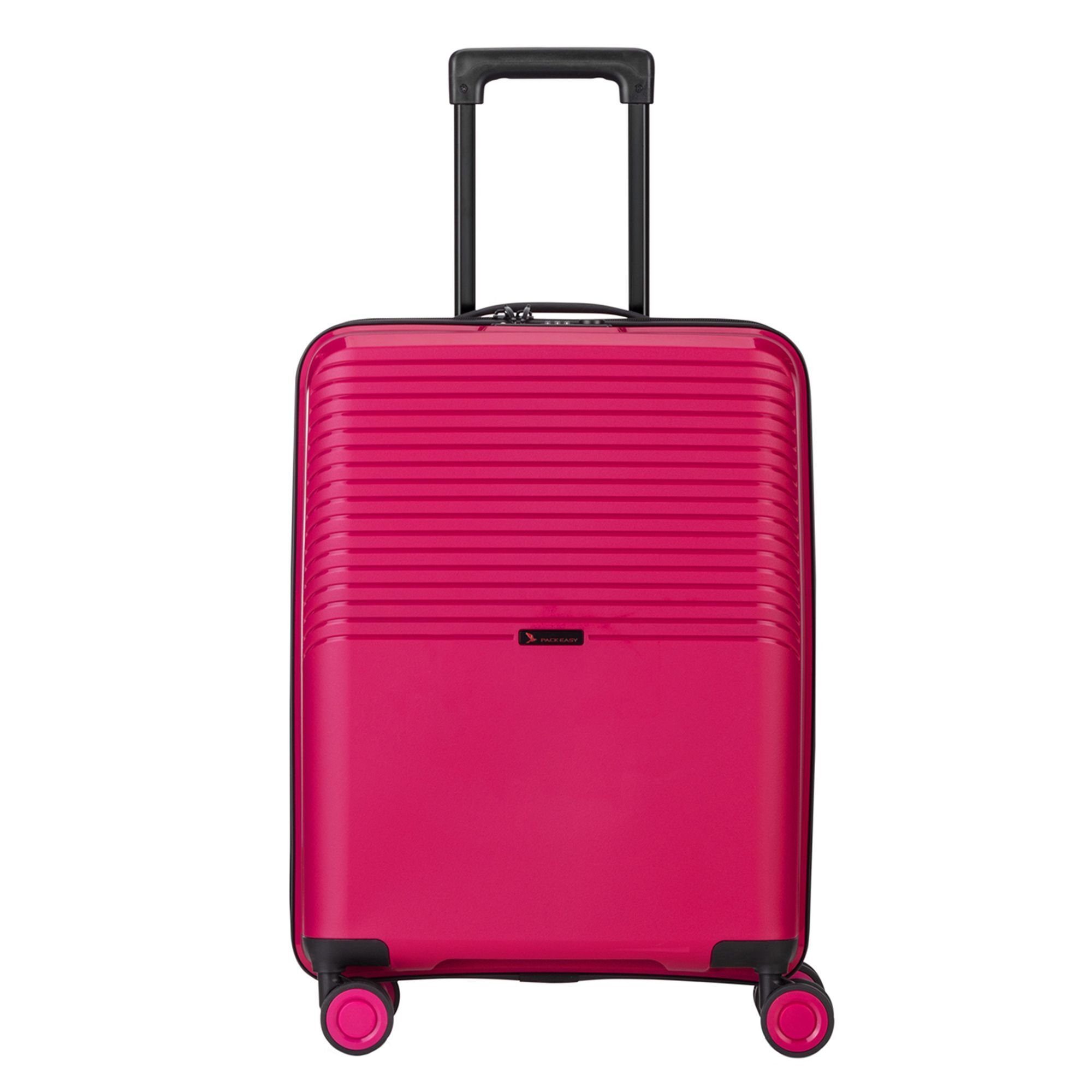 Rollen, rot Jet, 4 Handgepäck-Trolley Easy Polypropylen Pack