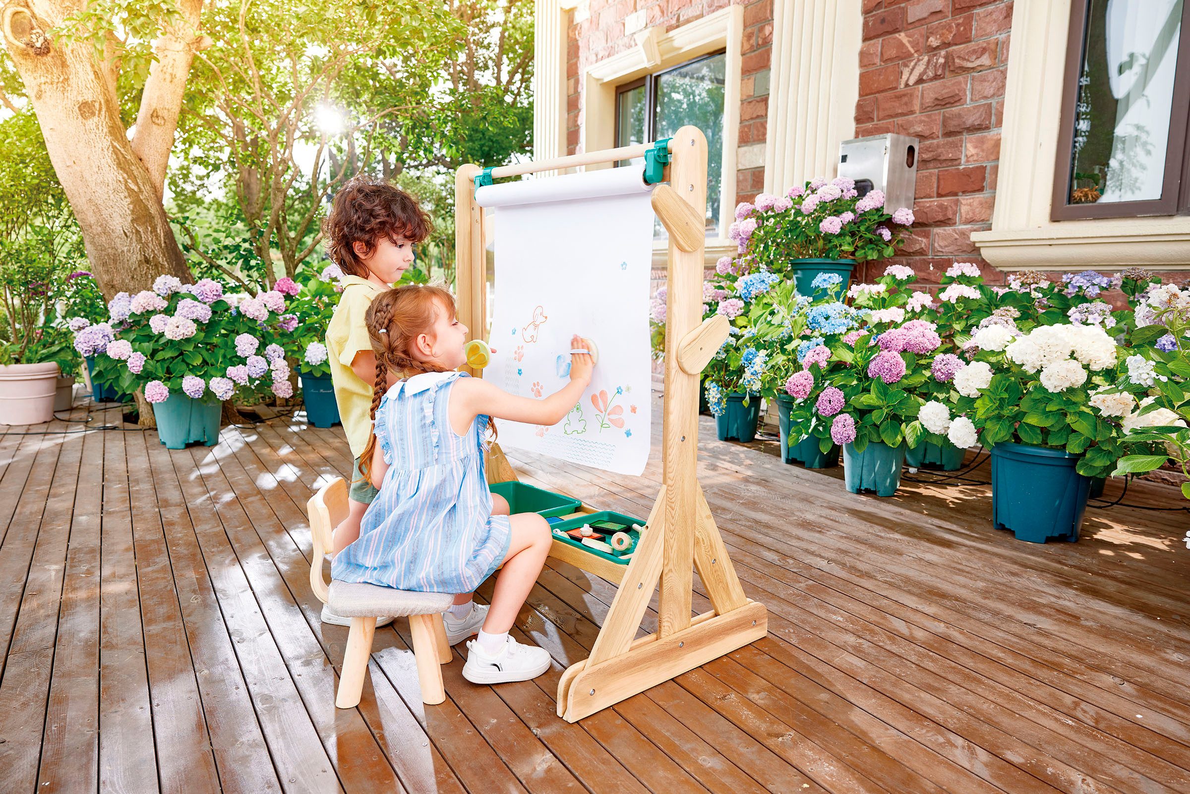 Hape Kreativset Stempel-Set Wunder der Natur