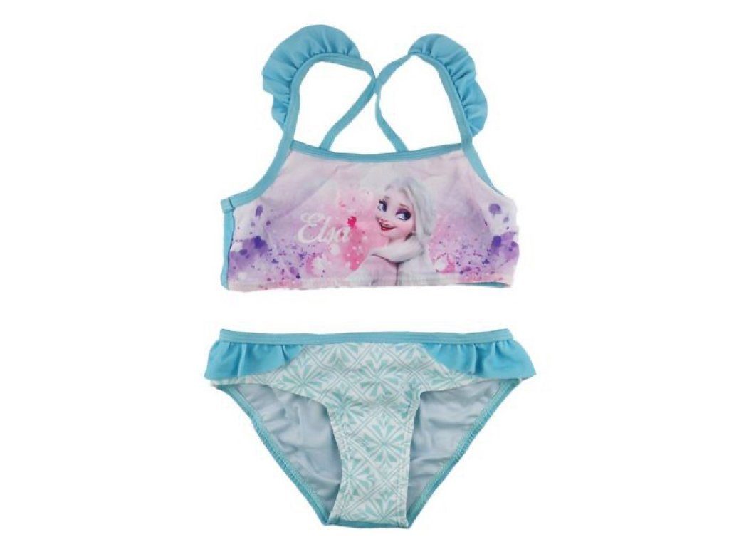 Bustier-Bikini Die Eiskönigin 2 Elsa Kinder Bikini