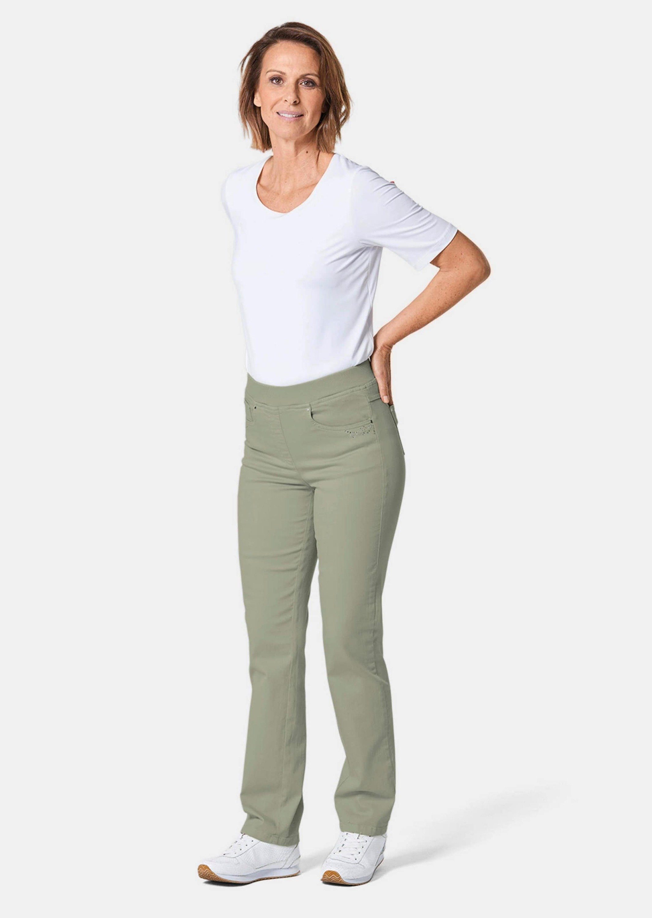 GOLDNER Bequeme Jeans Jeansschlupfhose Louisa