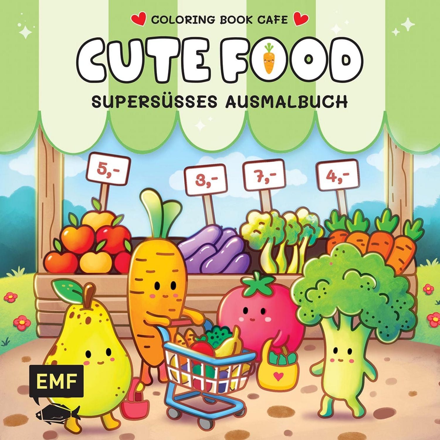 Cozy Coloring – Cute Food / diverse