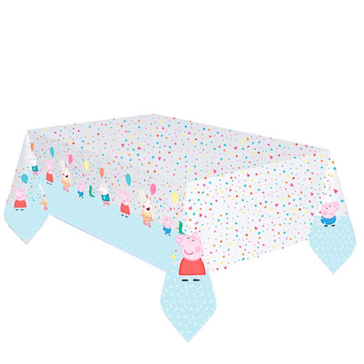 Amscan Hängedekoration Tischdecke PVC Peppa Pig günstig online kaufen