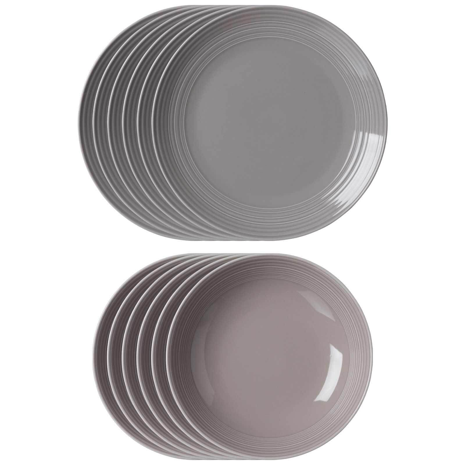 Ritzenhoff & Breker Kombiservice Levi Tafelservice 12er Set (12-tlg), Porzellan