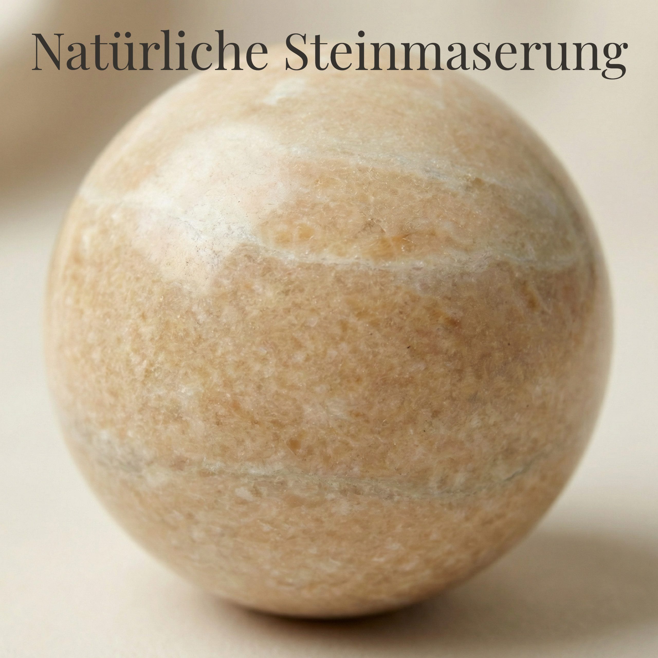 INTERGARDEN Massageball Qi Gong Kugeln Naturstein – Poliert, Massage- & Handkugeln 2er Set