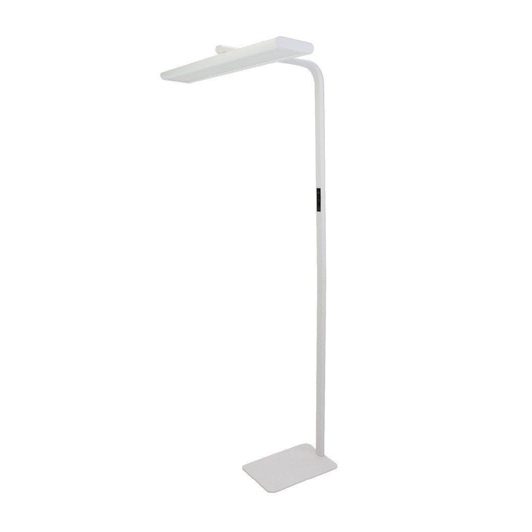 LUXULA LED Stehlampe LUXULA Stehleuchte 60W 4000K Neutralweiß Büro Stehleuchte Dimmbar, dimmbar, Up/Downlight, blendfrei UGR16, Tageslichtweiß, LED Bürostehleuchte, Vollspektrum CRI98