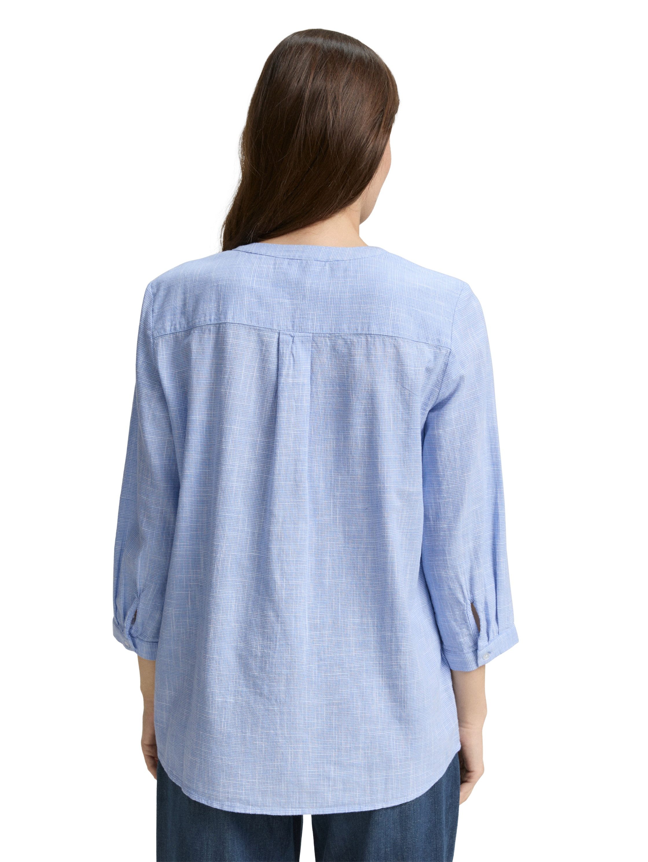 TOM TAILOR Klassische Bluse mit geschlitztem günstig online kaufen