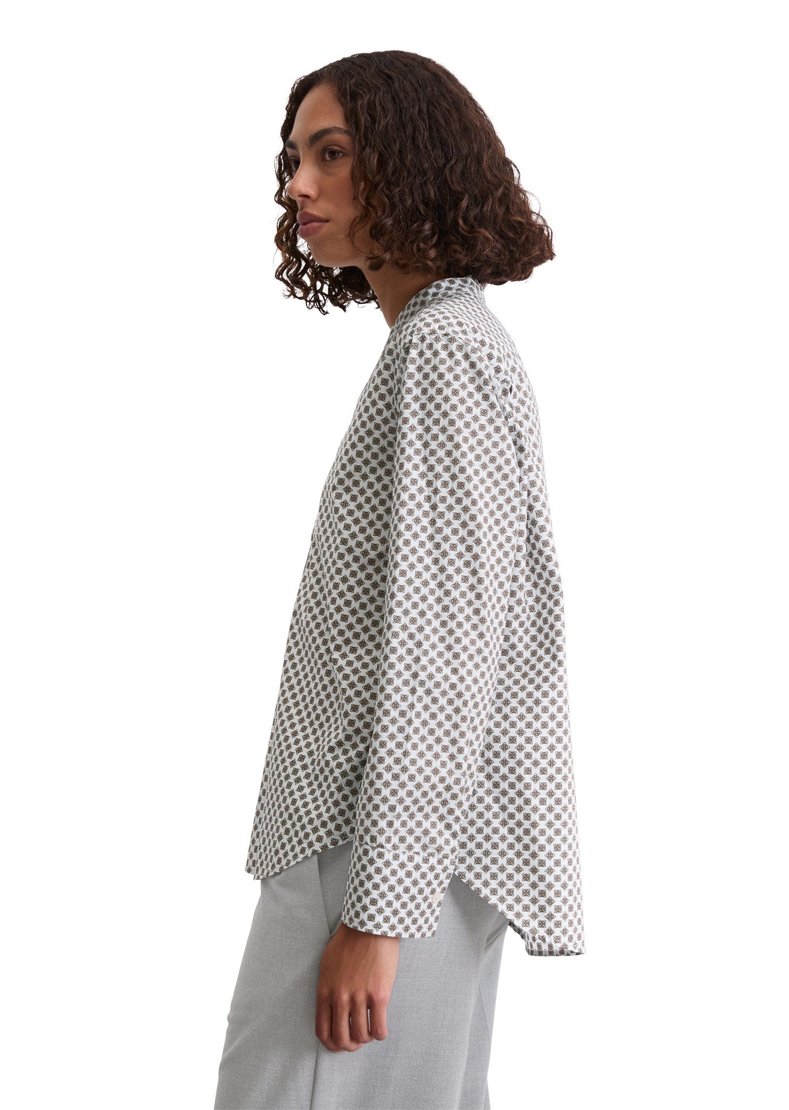 Marc O'Polo Langarmbluse aus Papertouch-Popeline günstig online kaufen