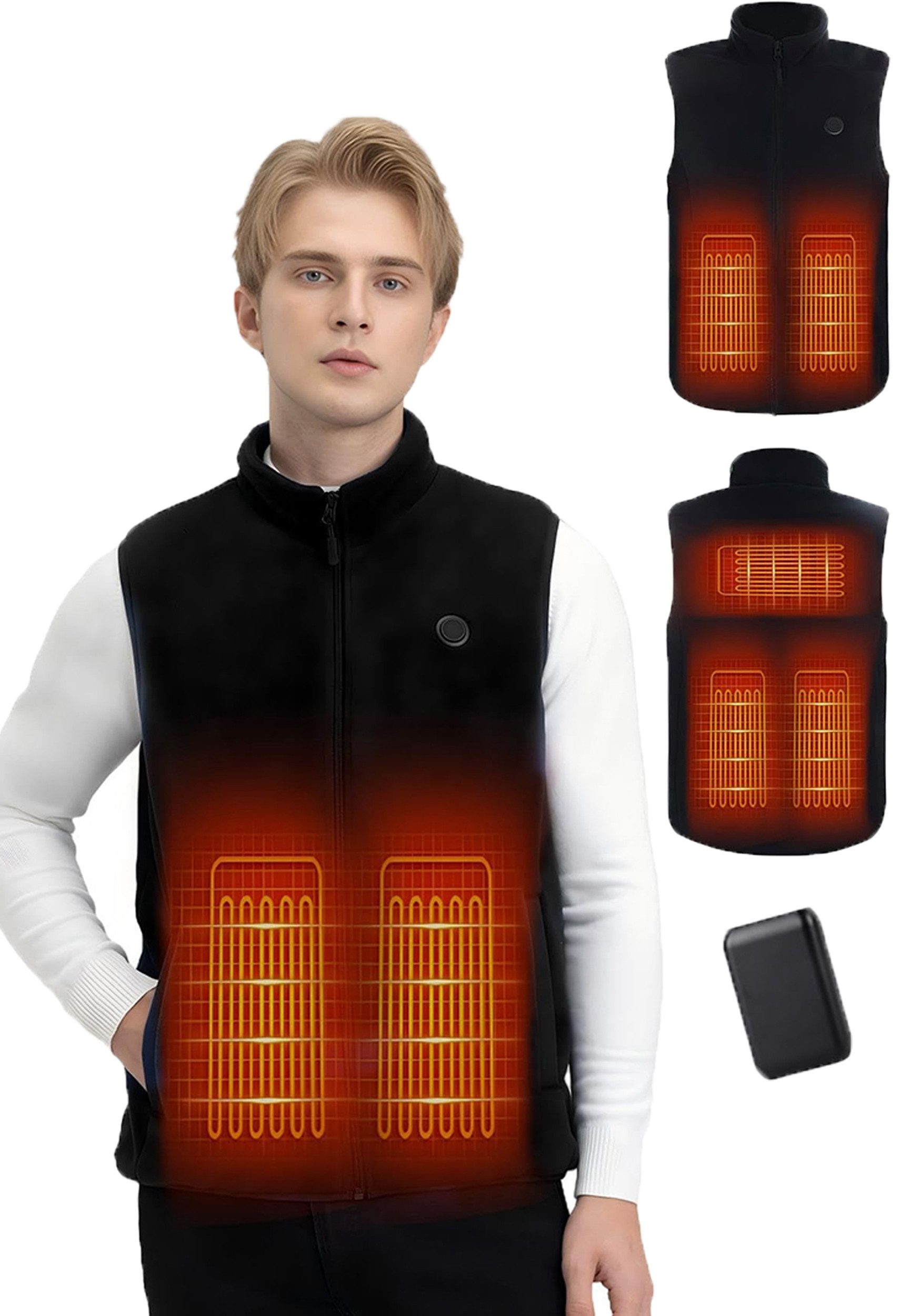 Mincoo Funktionsweste Heizweste für Herren, Winter Warm Outdoor Beheizte We günstig online kaufen