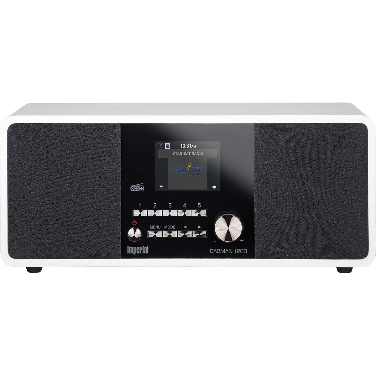 IMPERIAL 22-232-00 Radio (Internet Radio, 20 W, Stereoanlage, DAB+, FM, Internetradio, Weiß)