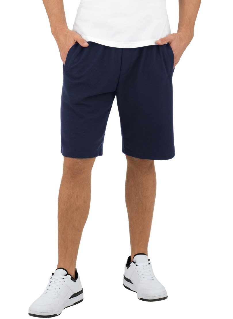 Trigema Bermudas TRIGEMA Shorts in strukturierter Sweat-Qualität (1-tlg)