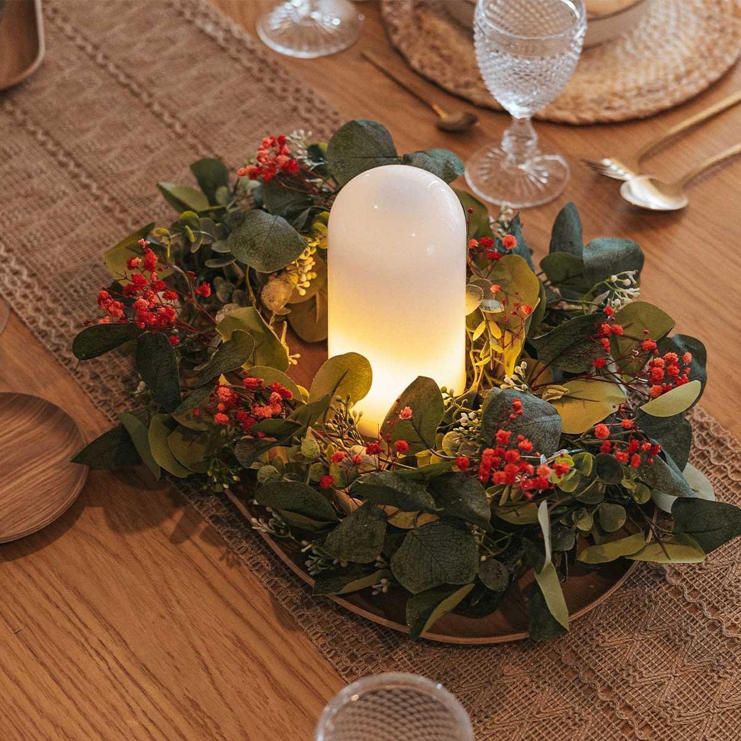 Licht-Erlebnisse Gartenleuchte KATSU, LED fest integriert, Warmweiß, LED Tragbar Kabellos Akku H: 19 cm 2000 K Dimmer Fernbedienung IP54