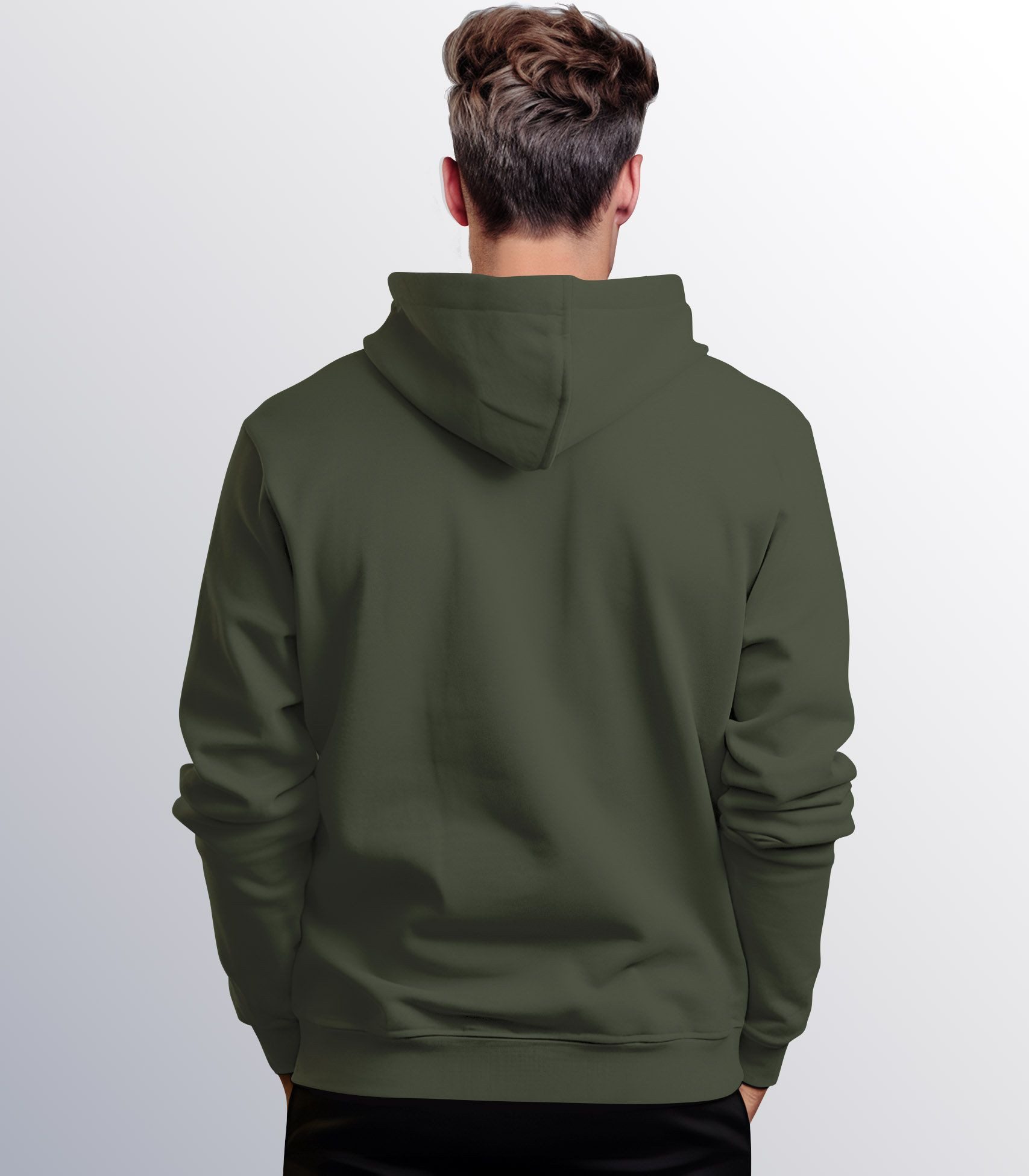 Neverless Hoodie Hoodie Herren Frontprint Line-Art Berge Wandern Natur Outdoor Fashion
