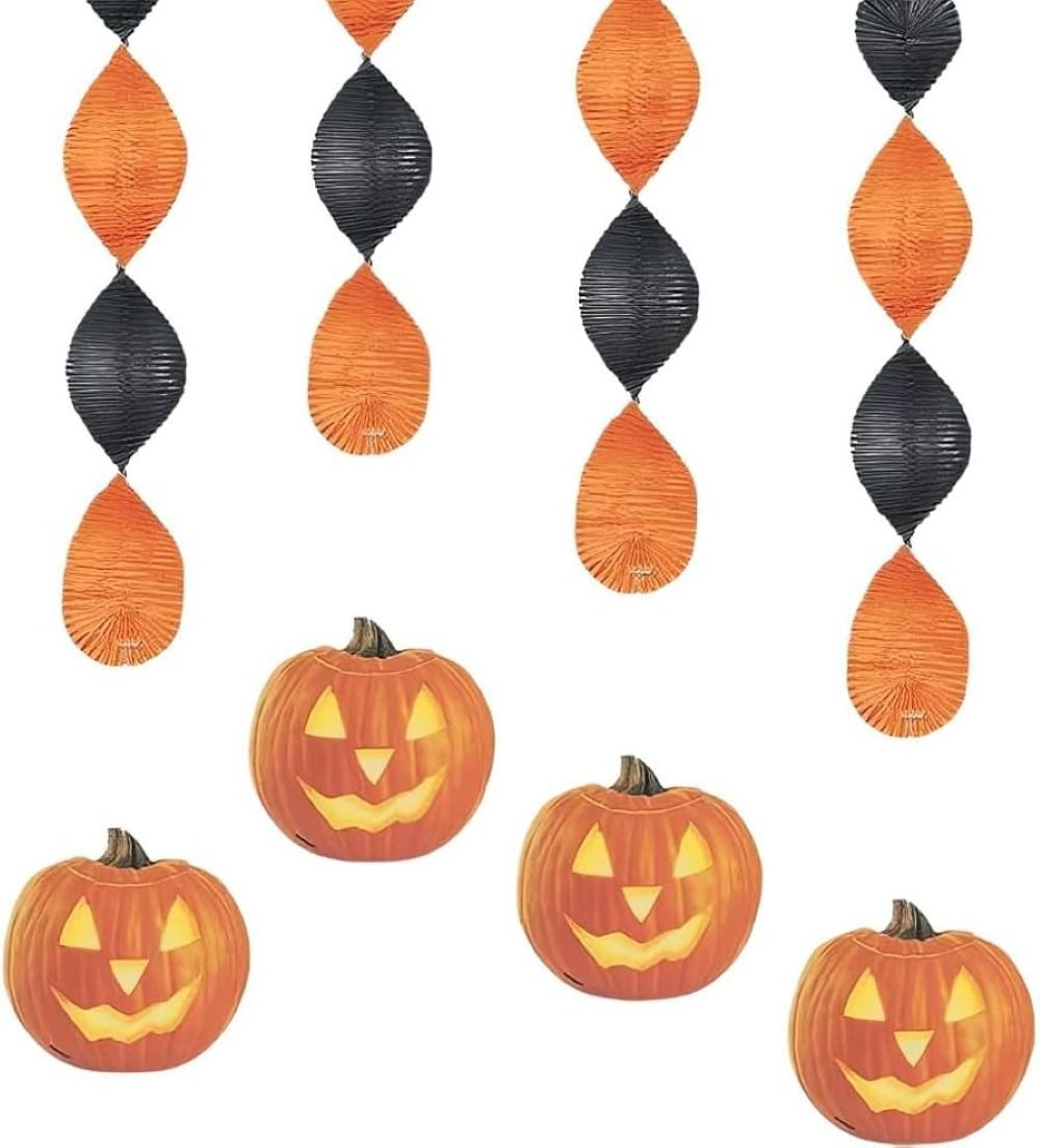 Unique Industries Inc. Dekoobjekt Swirldeko Pumpkin Glow