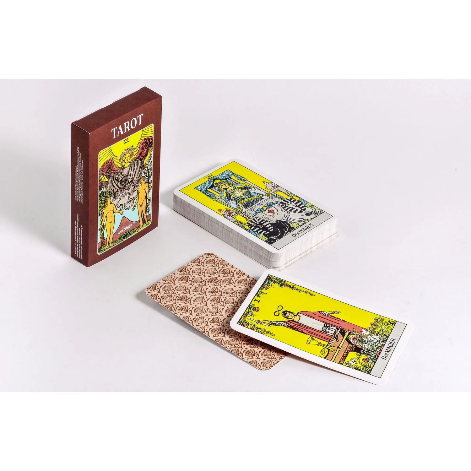 Anaconda Spiel Tarot Deluxe. Tarotkarten im extra großen Format