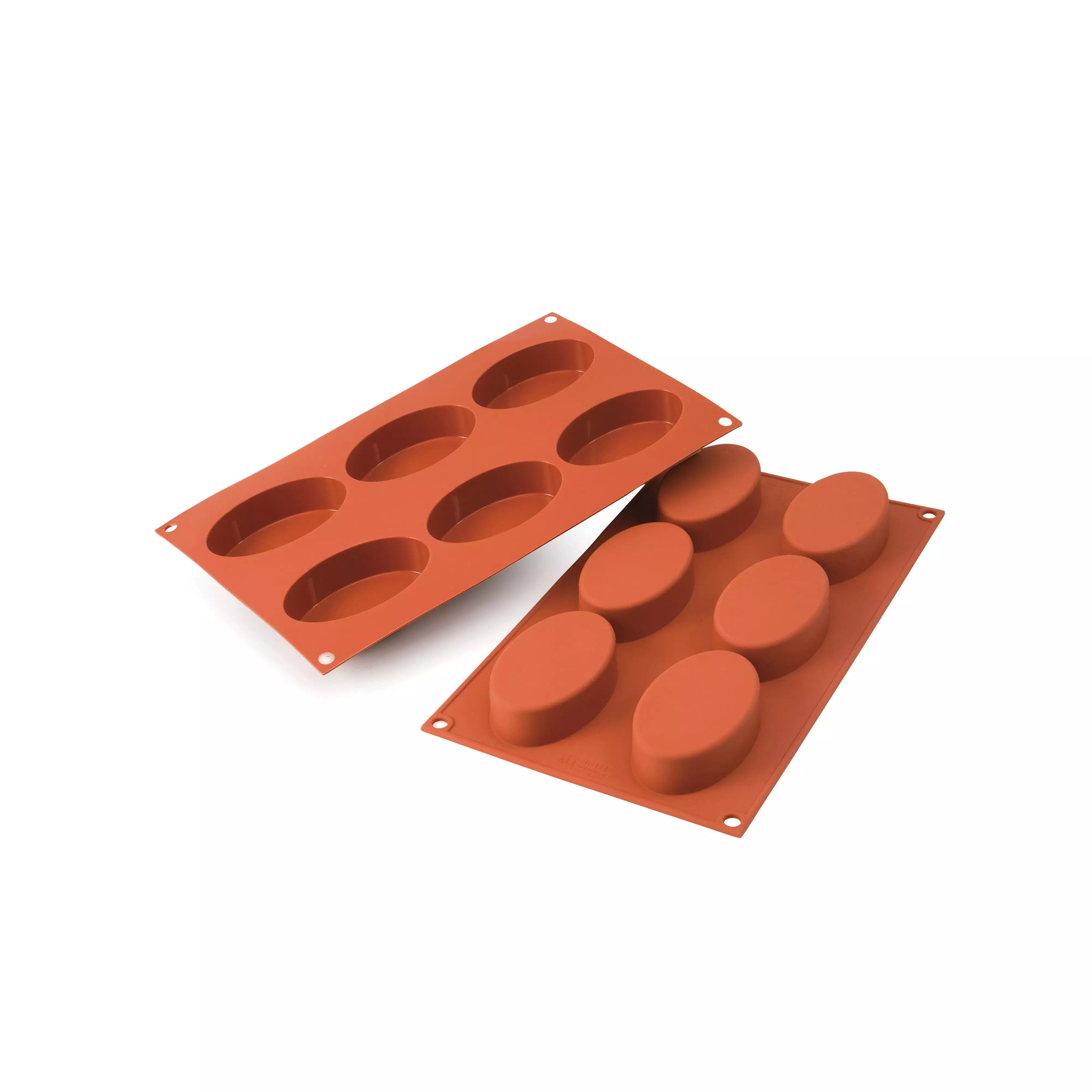 Silikomart Backform Platin-Silikonform für Kekse Pralinen Desserts Kuchen Eis Gebäck