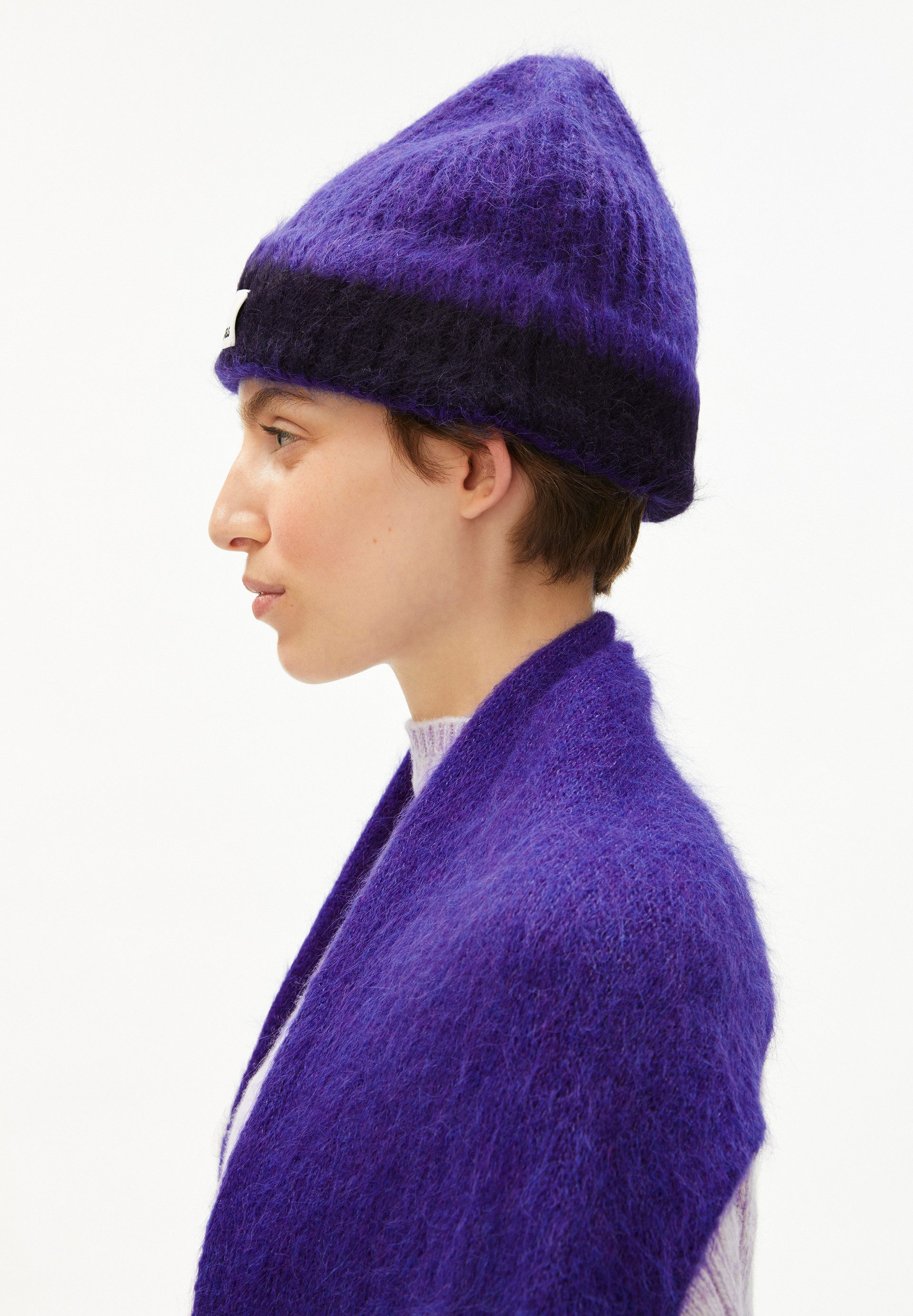 Armedangels Strickmütze JUPILAA STRIPED UN-WASTED Unisex günstig online kaufen