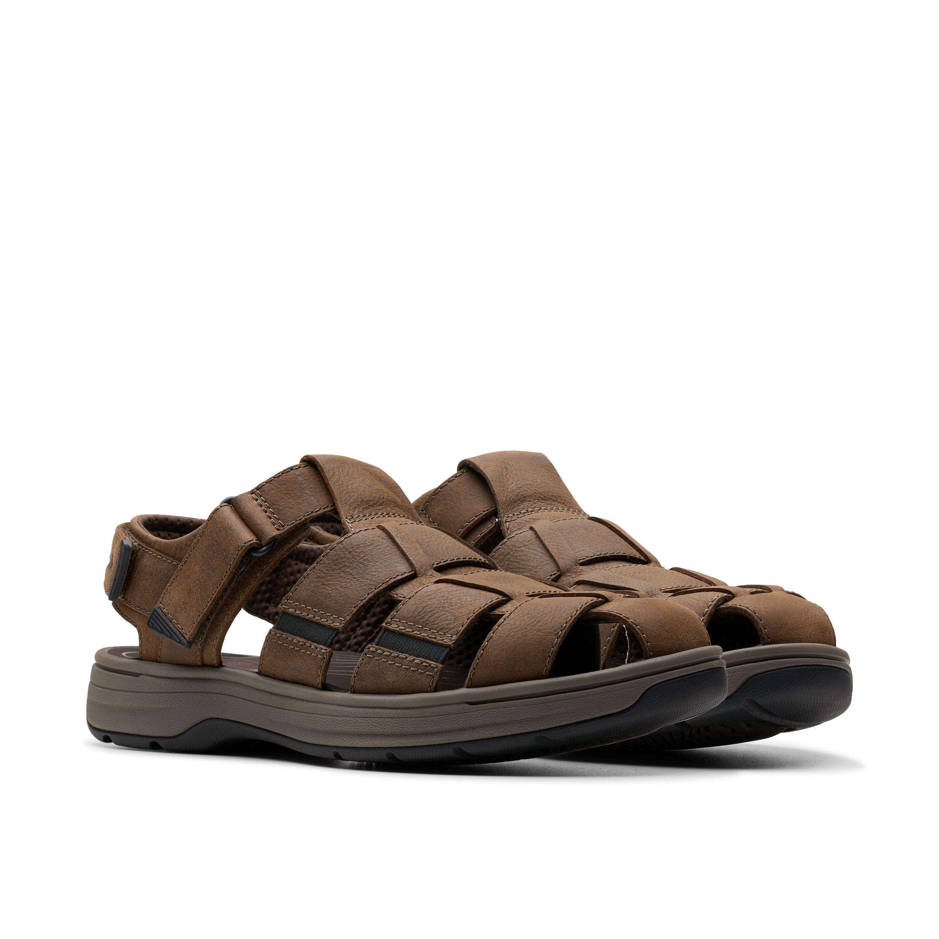 Clarks Saltway Cove Sandale, Sommerschuh, Klettschuh, Freizeitsandale, mit Klettverschluss