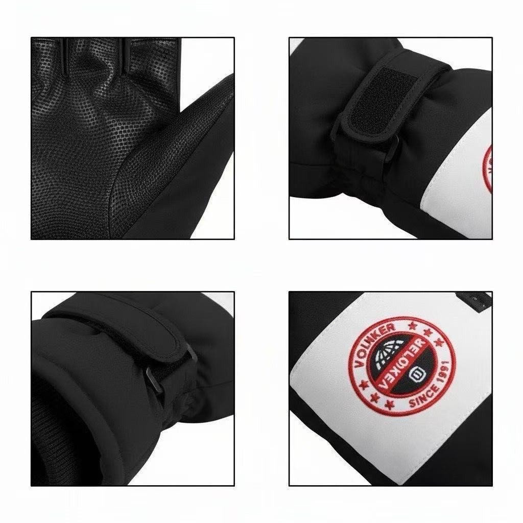 DOTMALL Fahrradhandschuhe rutschfeste Winterhandschuhe Einheitsgröße, touchscreen-tauglich – Bild 2 von 5