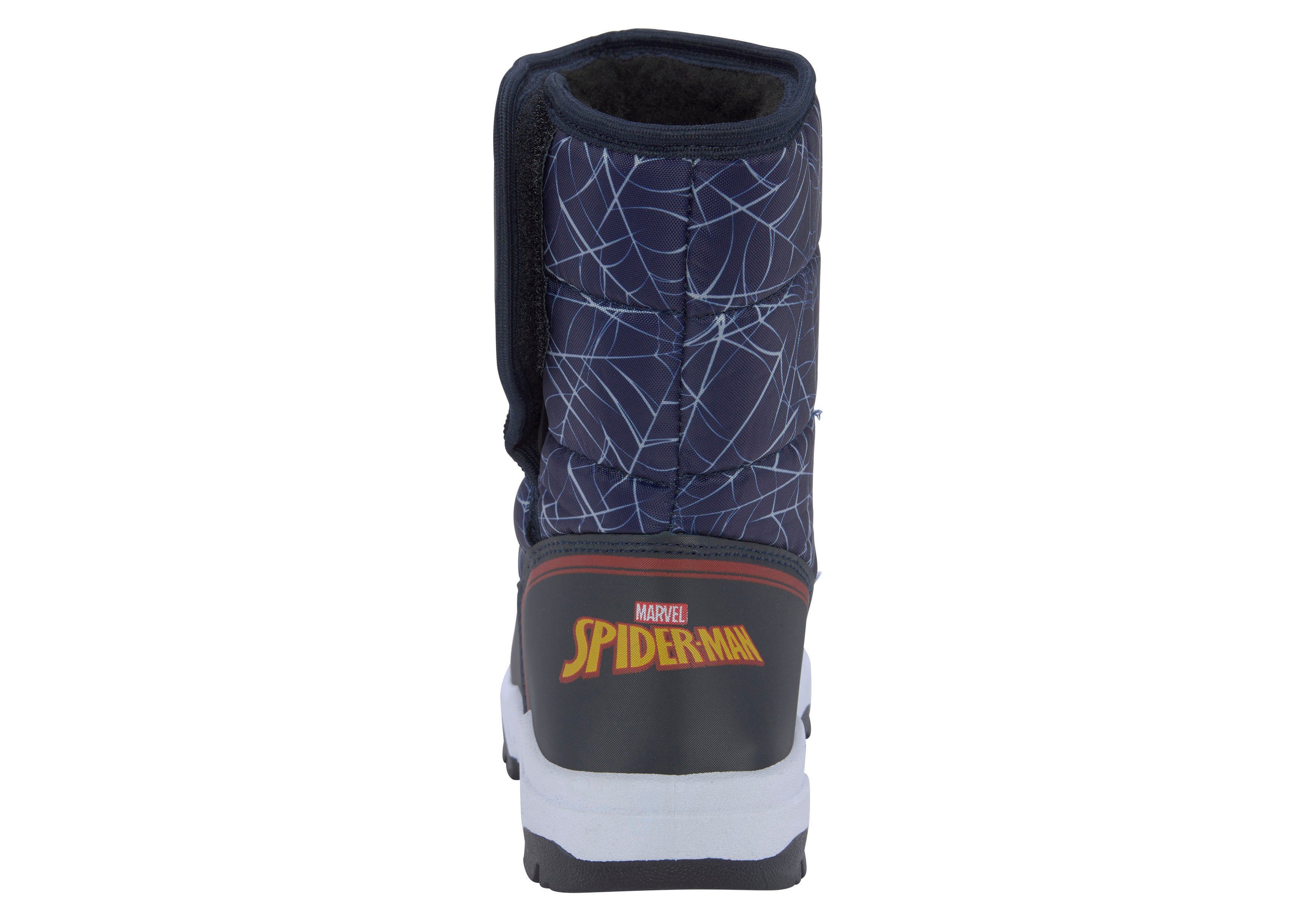 Disney Spiderman Winterboots mit Klettverschluss