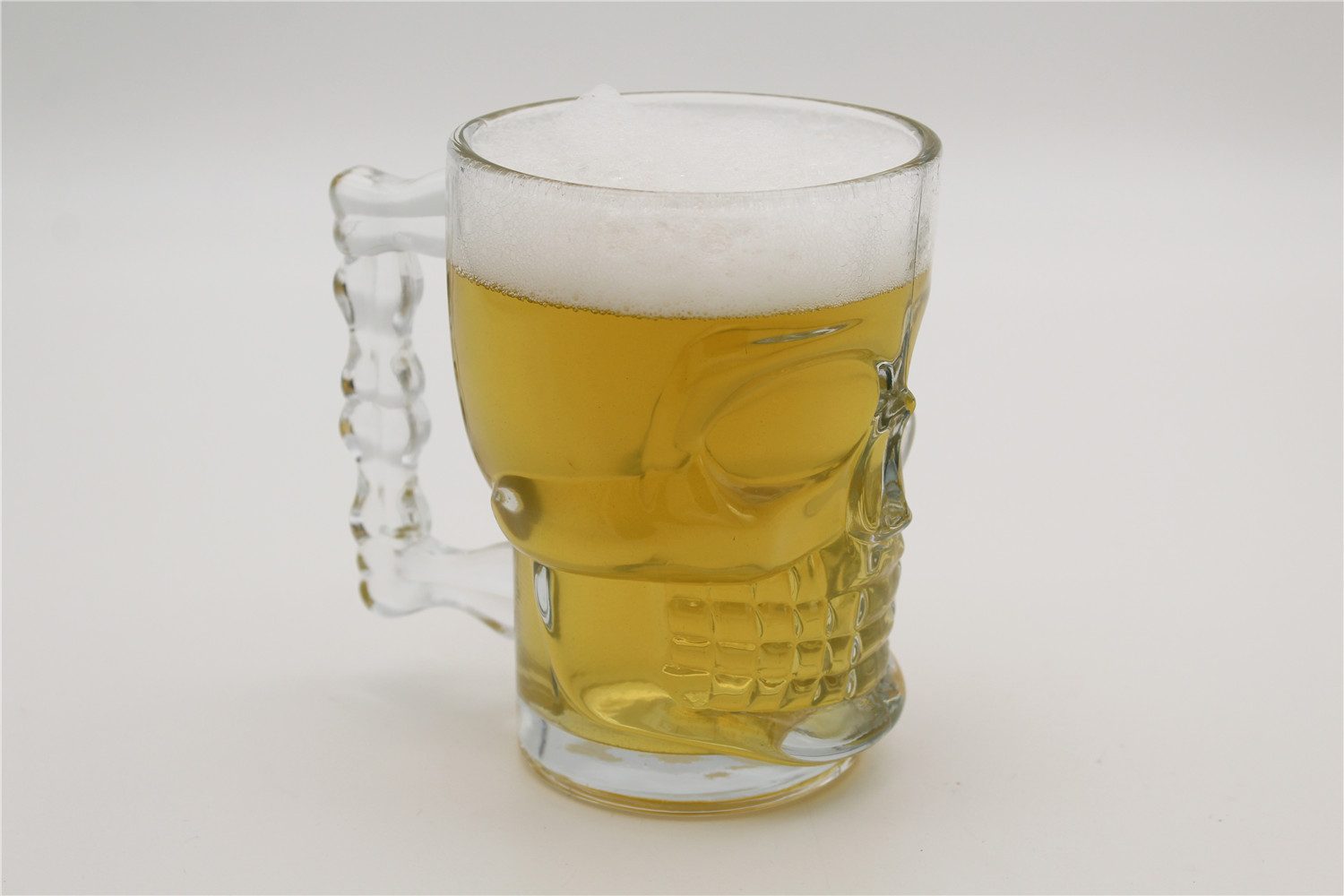 Bierglas Totenkopf Skull Schädel